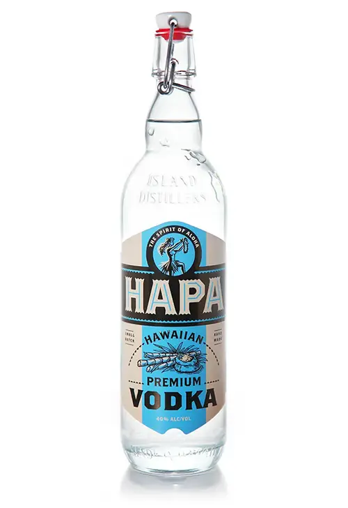 Hapa Hawaiian Premium Vodka photography