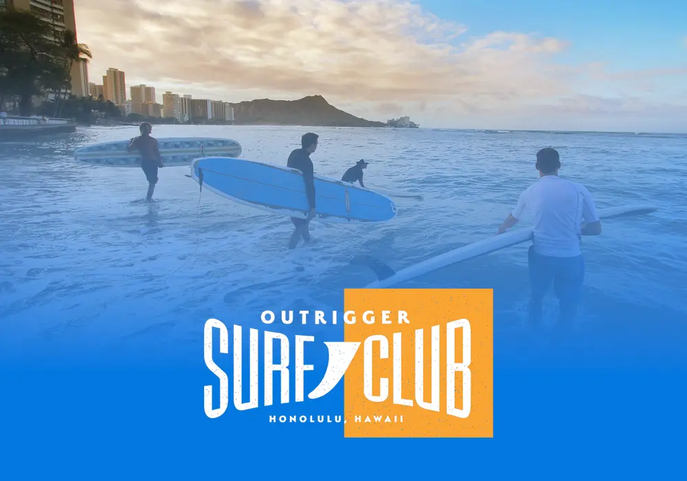 Honolulu Surf Club Website Design web design