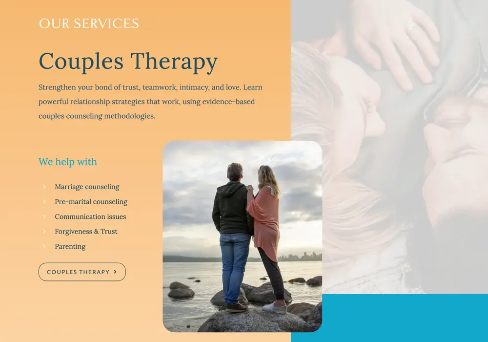 Kingfisher Counseling Website Design web design