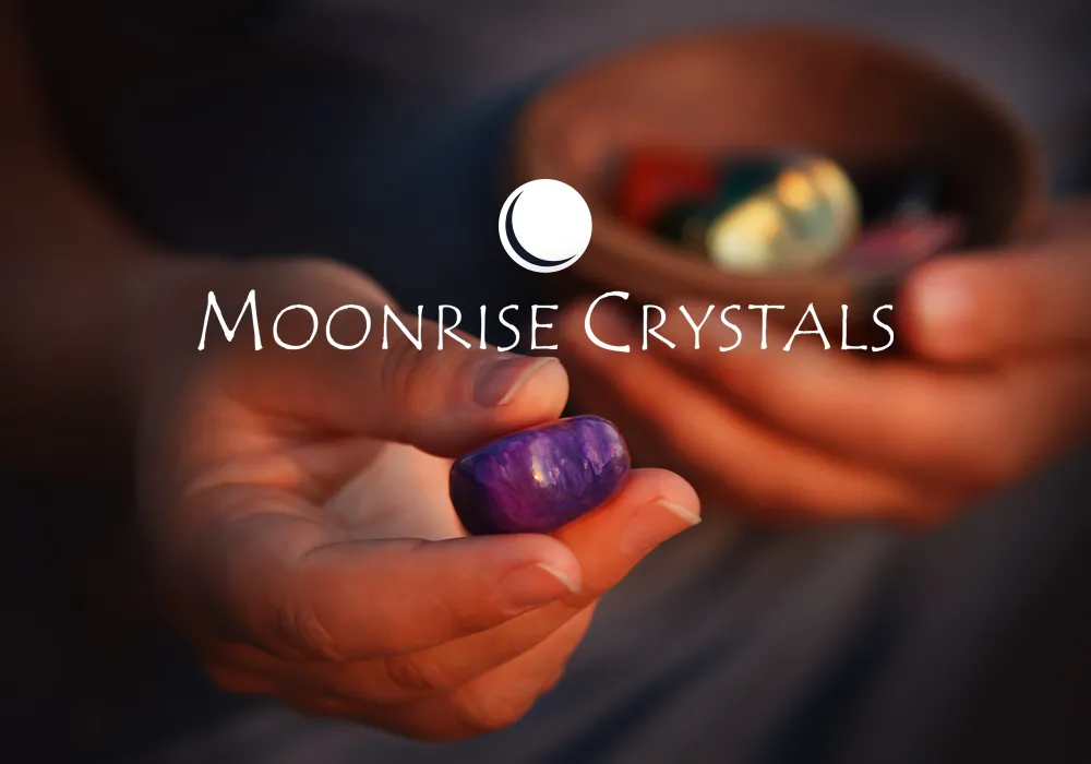 Moonrise Crystals Website Design web design