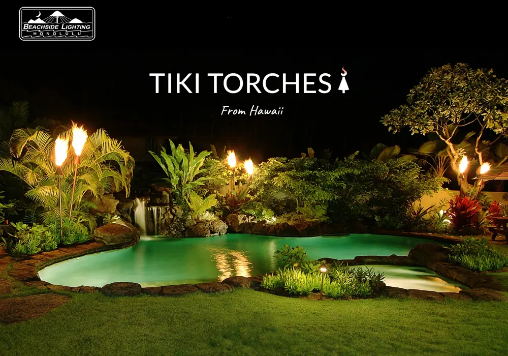 Tiki Torches Website Design web design